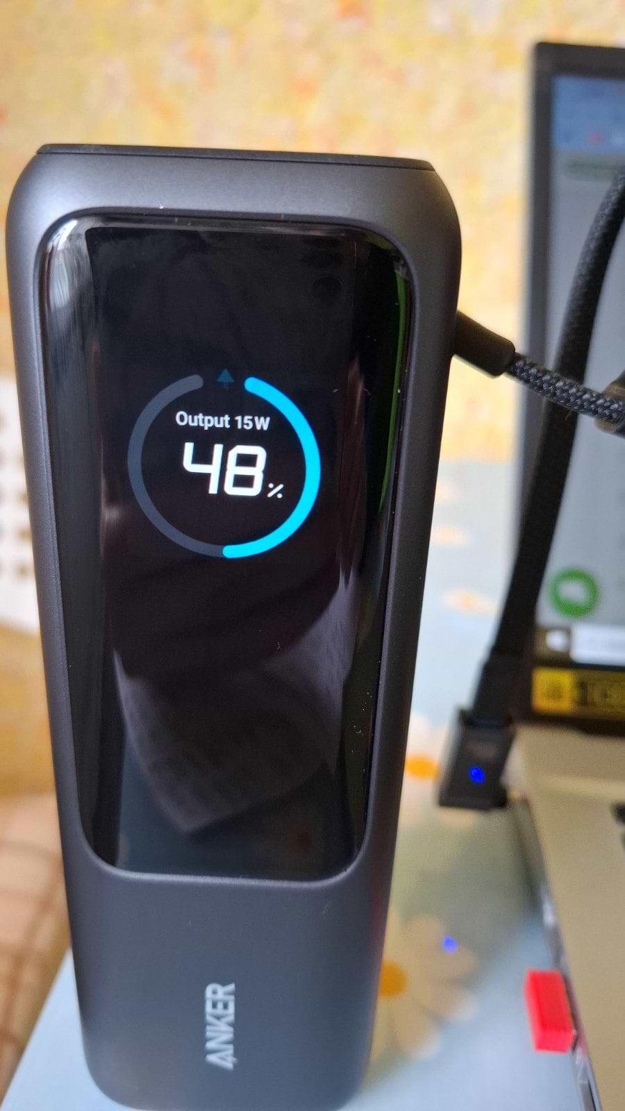 Батарея мобильная Anker 25000 mAh 165W PD Built-In Double USB-C